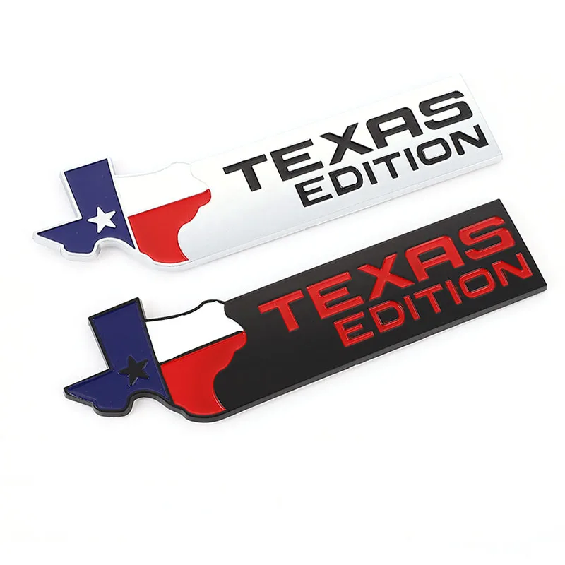 

3D Texas Edition Badge Emblem Decal Sticker for Jeep Grand Cherokee Renegade Patriot Compass Wrangler Liberty Renegade Commander