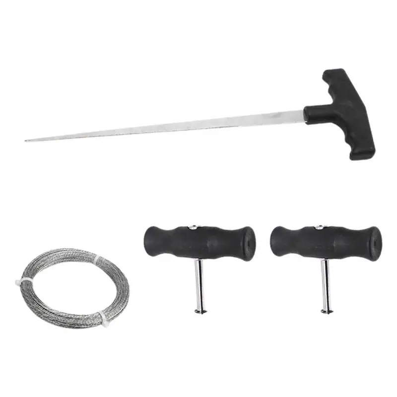 

Инструмент для демонтажа лобового стекла автомобиля, набор инструментов для демонтажа лобового стекла автомобиля, инструменты для демонтажа лобового стекла с Threader