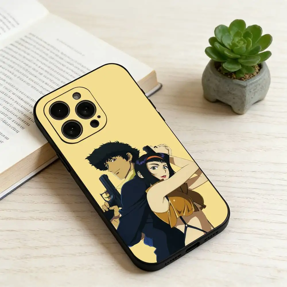 Фото Чехол для телефона C-Cowboy Bebop Spike Spiegel, силиконовый, мягкий, для iPhone 17 16 15 14 13 12 11 X XR Plus Pro Max Plus, подарок. №2