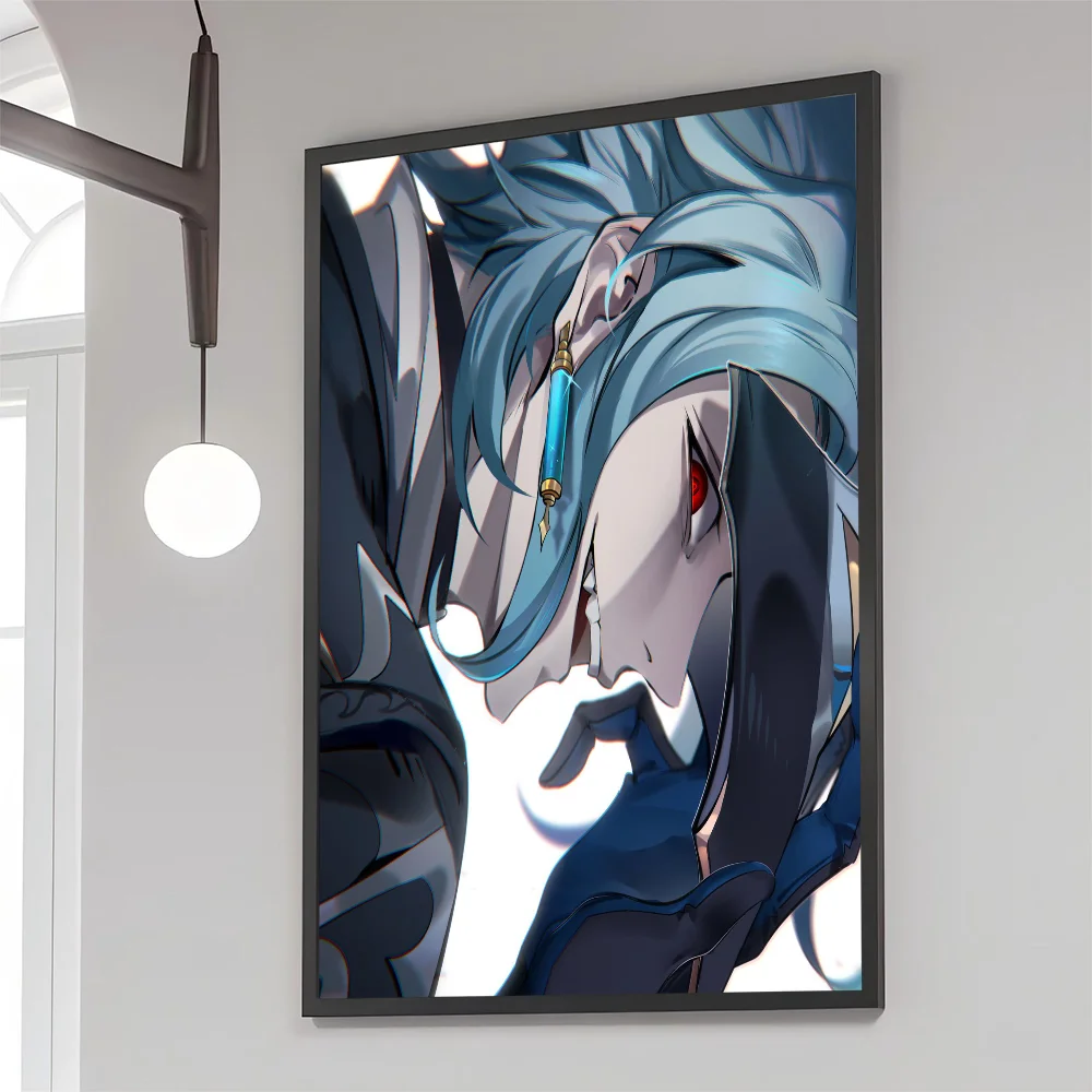 

Постер-наклейка Doctor Genshin Impact в ретро-стиле