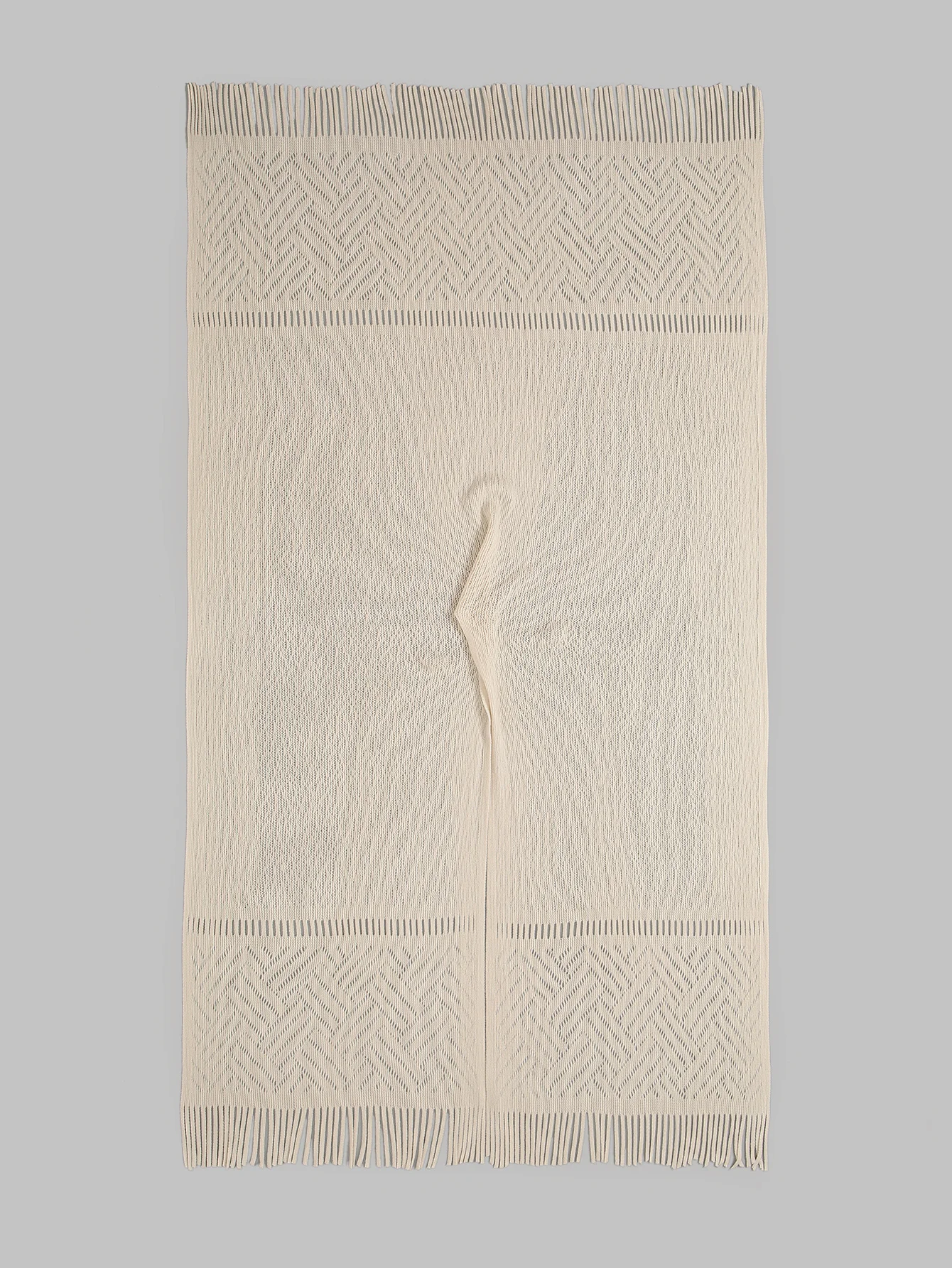 Модная вязаная шаль с кисточками женский зимний теплый палантин ветрозащитная