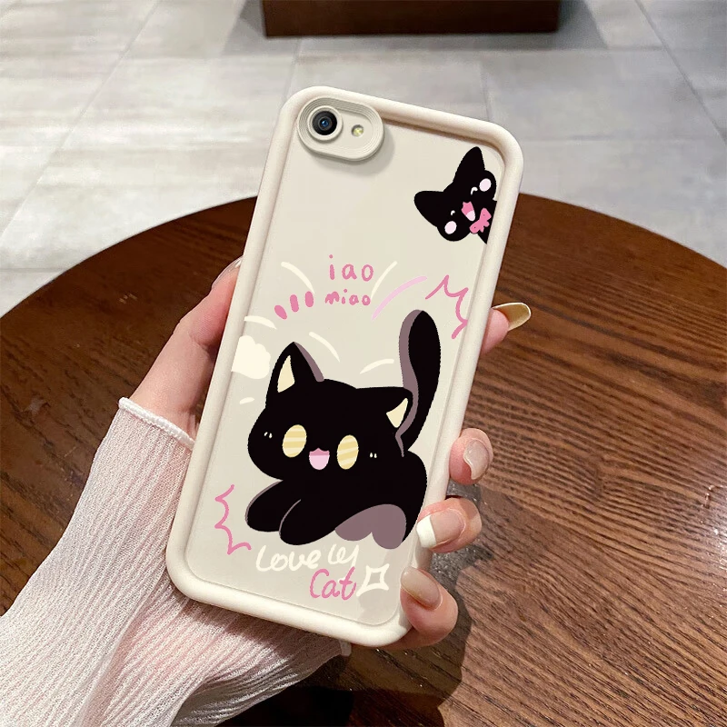 Черно-белый чехол с рисунком кошки для VIVO Y35 Plus S12 S10e S9 S9E Y200i Y36 Y36i Y12 Y100 Y78t Y77t