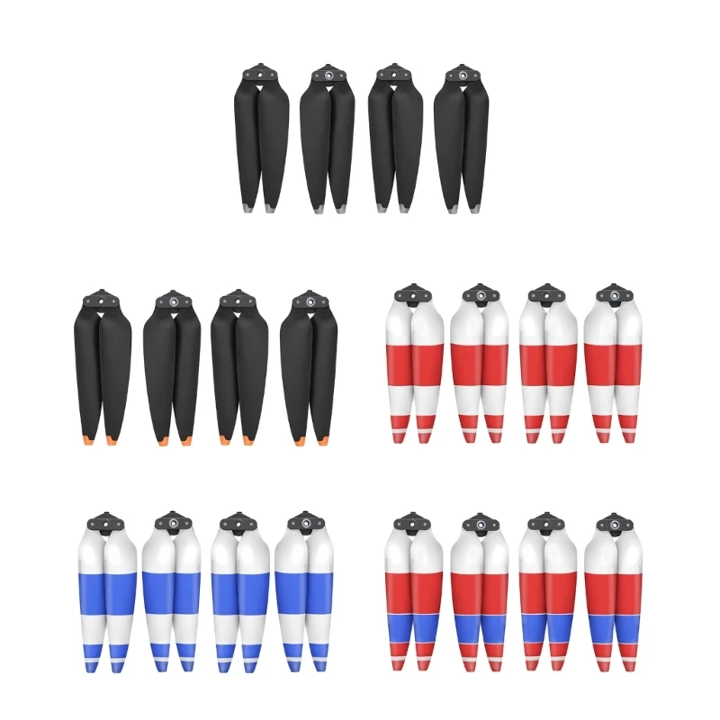 

2Pair Low Noise Props Plastic Propellers for DJI Air 3 W3JD