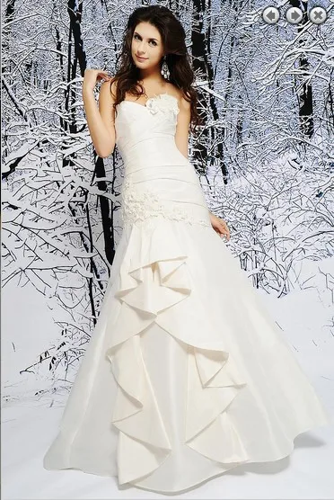 

free shipping 2018 new designer fashion long sweetheart plus size brides Simple bridal gown beaded mother of the bride dresses