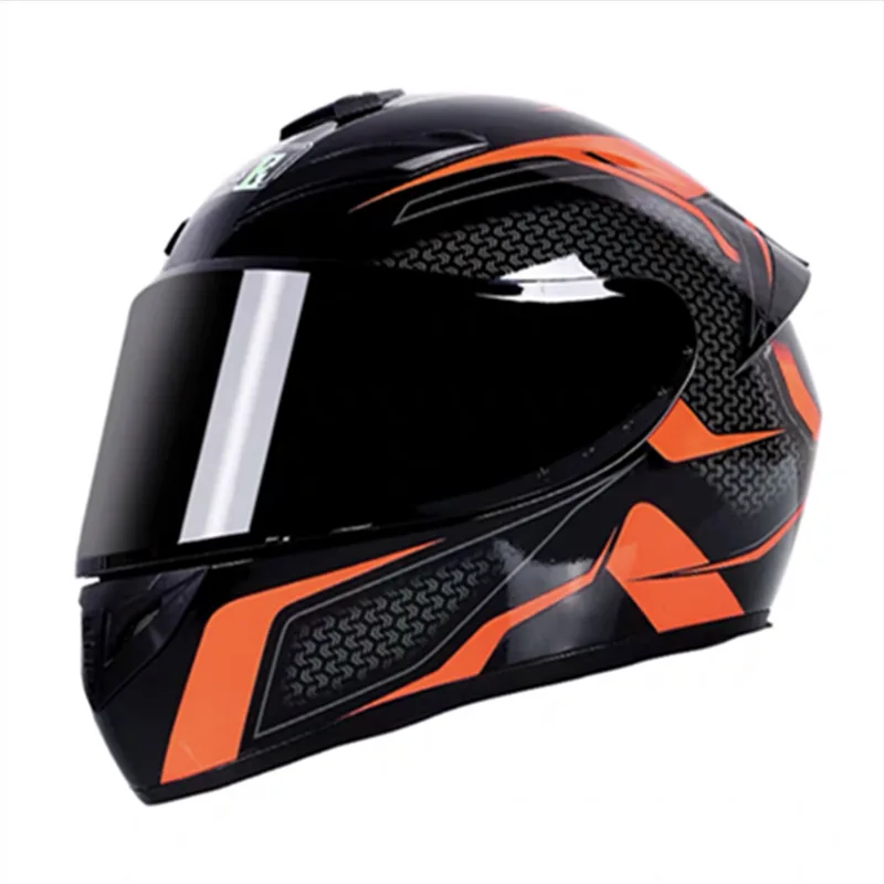 Flip-up Double Lens Full Helmet Motorcycle Personality Helmet Men and Women Safety Four Seasons Knight Bluetooth Moto Helmet enlarge