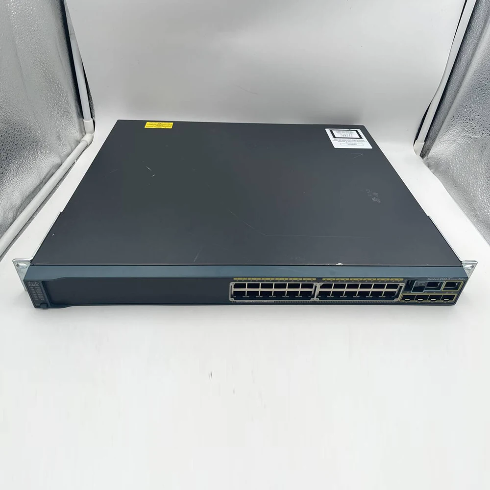 Для Cisco WS-C2960S-24PS-L 24-портовый гигабитный сетевой коммутатор SFP с питанием от POE 4