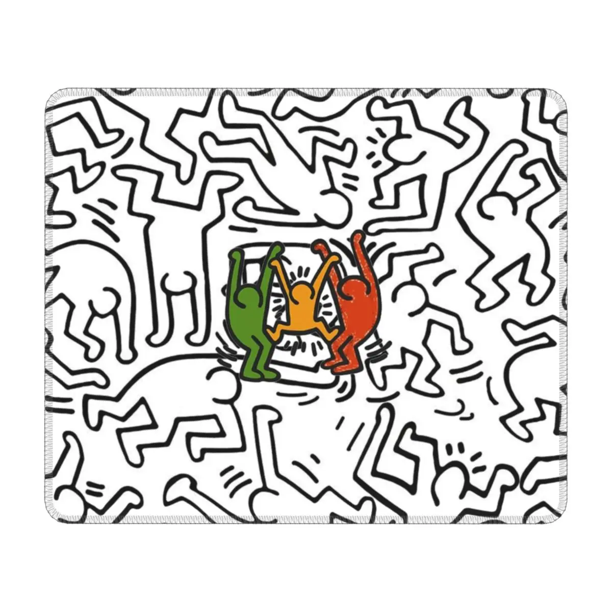 Игровой коврик для мыши с рисунком граффити и рэп компьютерный Коврик