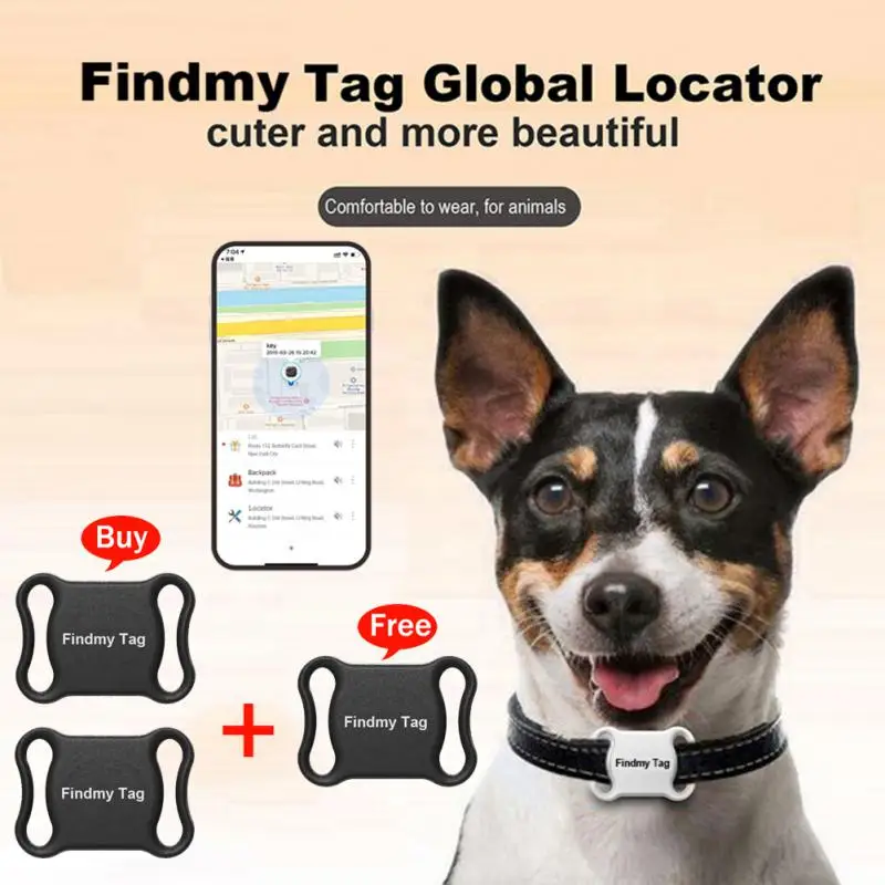 

GPS Smart Waterproof Pet Locator Mini GPS Tracker Anti-Lost Bluetooth Locator Tracking Collar For Cat Dogs Positioning Locating