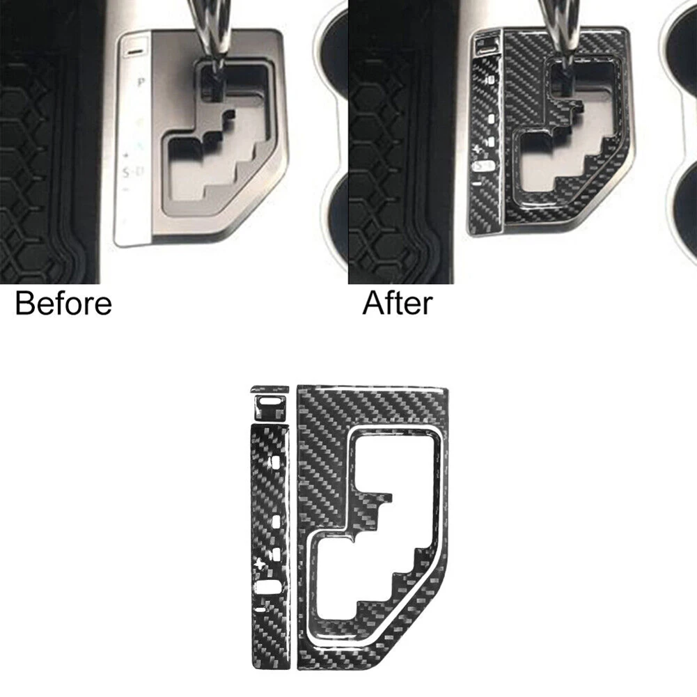 

For Camry 2012-14 5pcs Gear Shift Panel Car Interior Parts Carbon Fiber DIY For Camry 2012-14 Panel Interior Trim