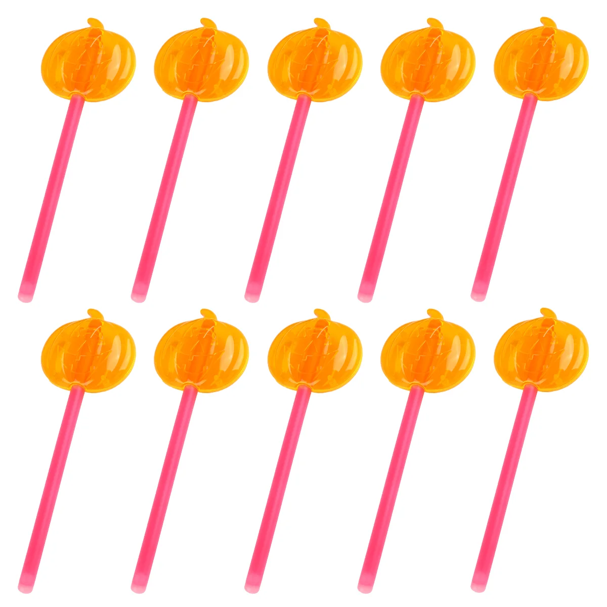 

10pcs Glow Lightweight Decorative Novel Luminous Pumpkin Party Banquet Home