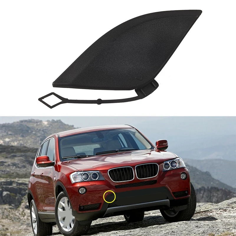 Передний бампер буксировочный крючок крышка 51117210474 для BMW X3 F25 2011-2014 комплекты