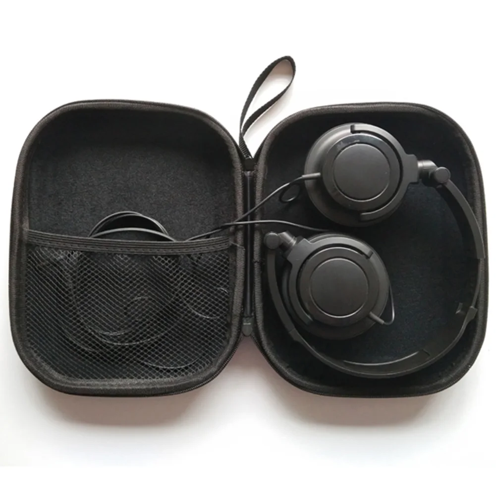 

Box Headphone Bag Portable Shockproof Travel Accessory Anti-Crush Business Carrying Case Compact Folding Storage