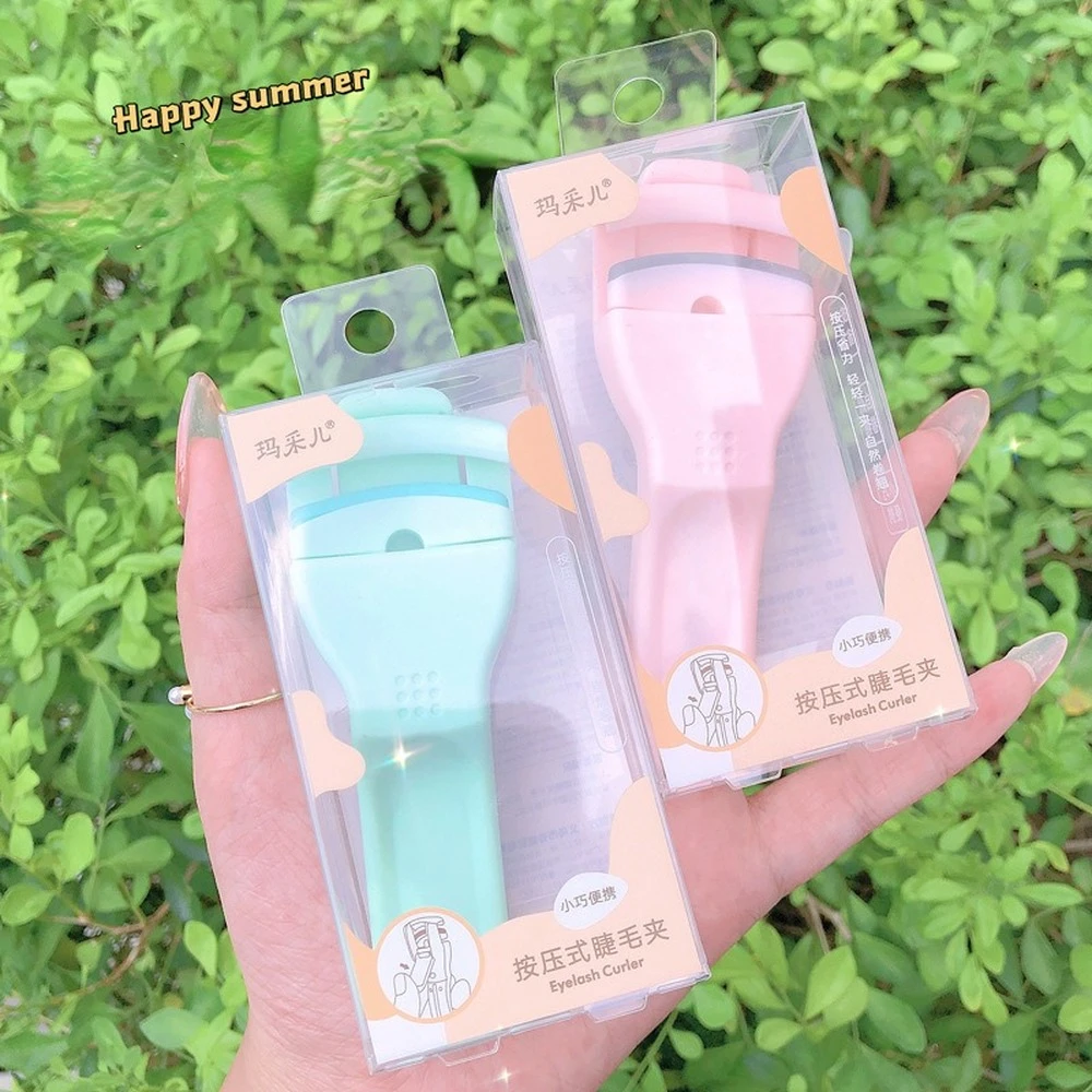 

Machelle Press-type Eyelash Curler Curling for Beginners Long-lasting Stereotypes Portable and Easy-to-use Beauty Tools
