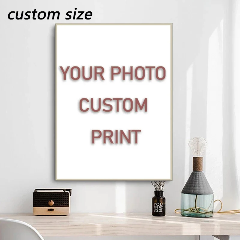 Пользовательский плакат брызги частиц 3D фрагменты фотопечать на стене картина