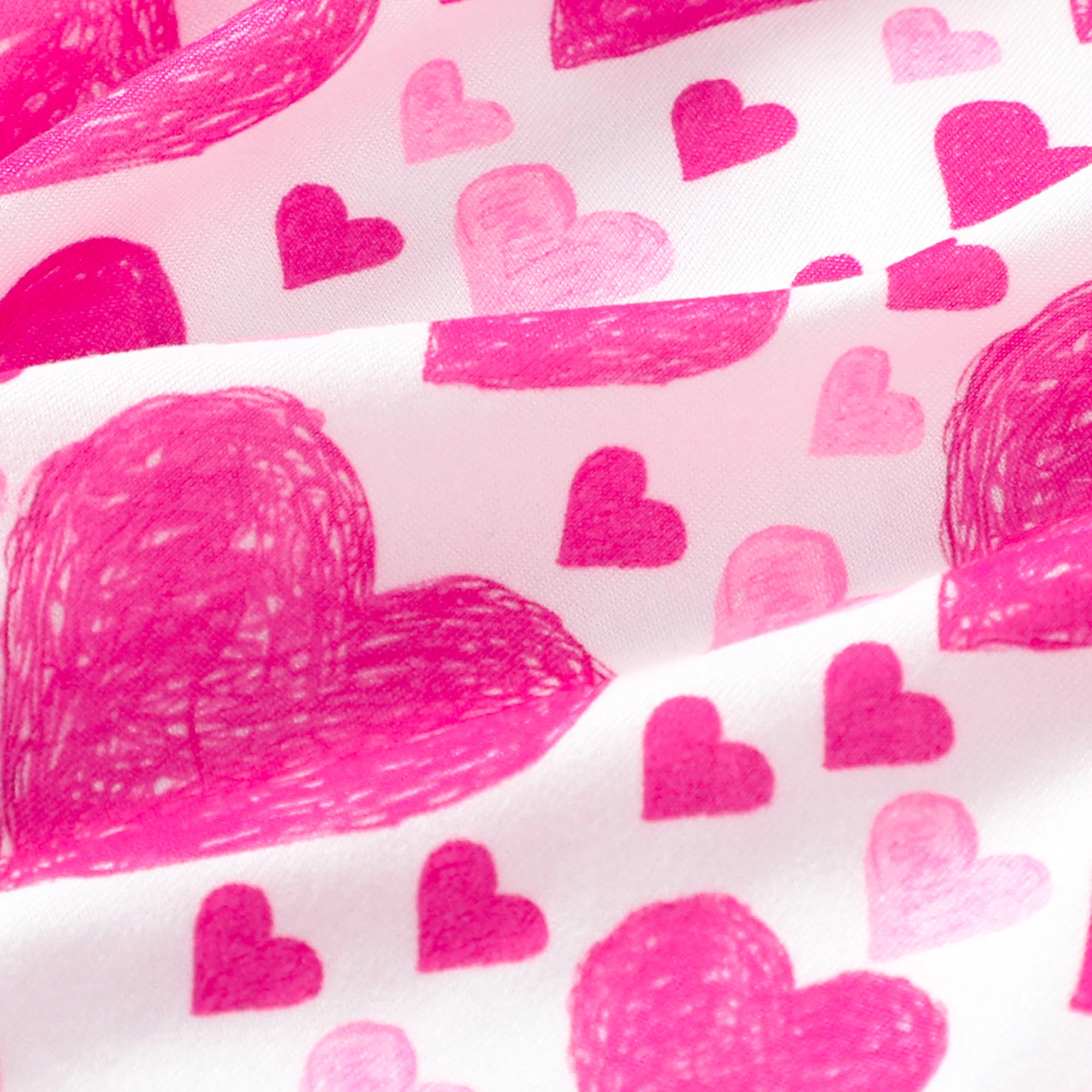 Трикотажная футболка для девочек с коротким рукавом и круглым вырезом