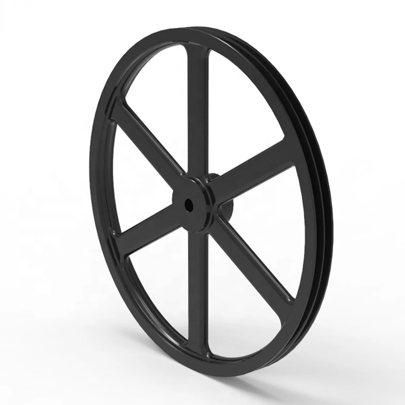 

Double V Belt Pulley Type5 Six Spokes SPA, SPB, SPC Pilot Bored V Belt Pulleys