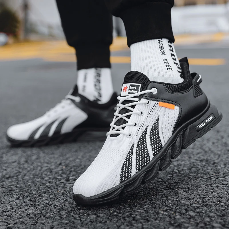 

Lightweight Sneakers In Breathable Mesh For Men, Casual, Non-slip, Vulcanized Sports Shoes, New Collection 2022