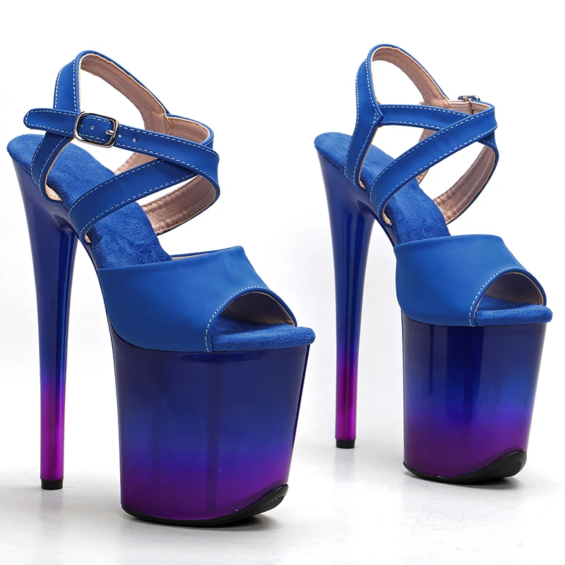 Leecabe 8Inch/20cm Women's Platform Sandals  party High Heels Shoes Pole Dancing Shoes