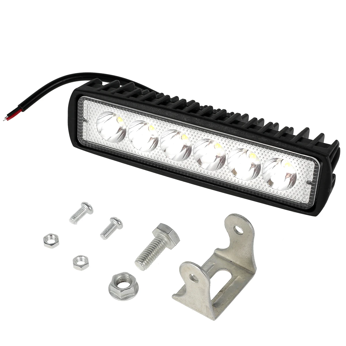 

18W LED Work Spot Light Bar 12V Waterproof LED Headlights For Auto Motorcycle Truck Boat Tractor Trailer Offroad Working Light