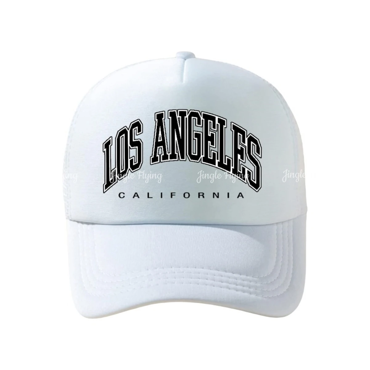Бейсболка с графическим принтом Лос-Анджелеса Регулируемая Кепка-тракер для