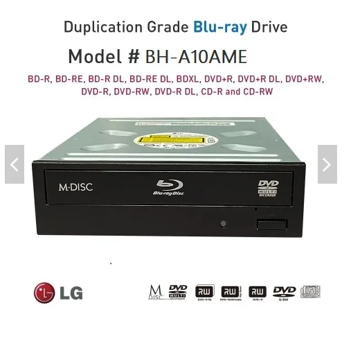 Архивный дублирующий Внутренний оптический Привод BD Blu Ray записывающее