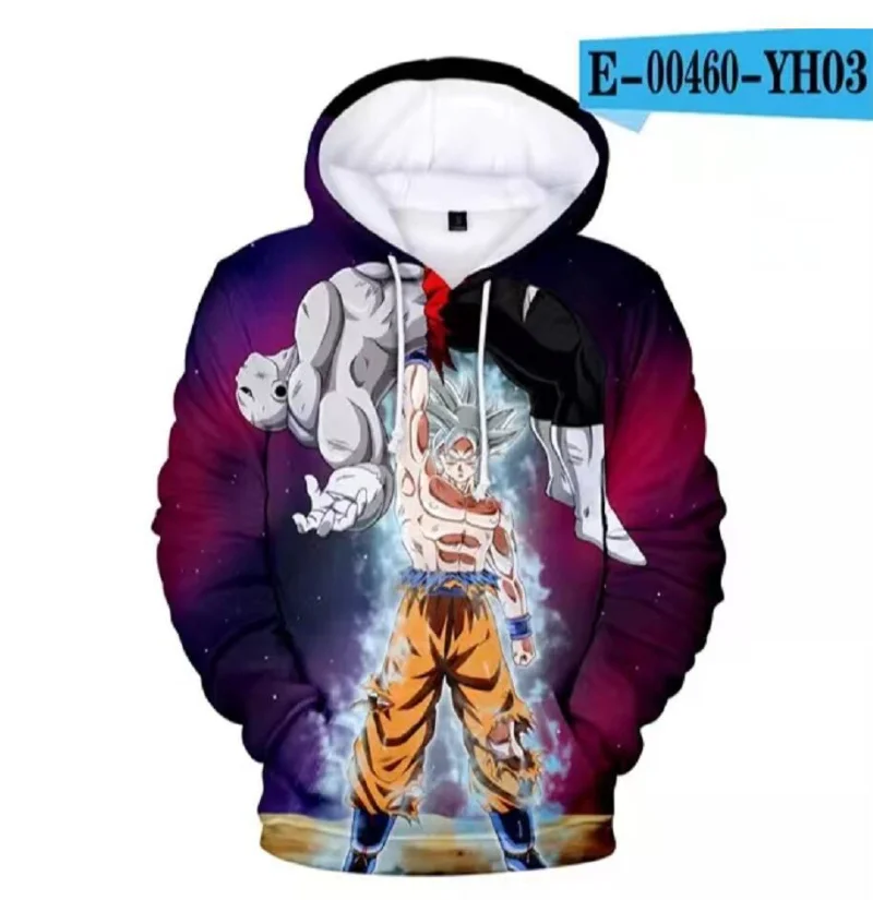 

Beerus Hoodie Hoodie Hoodie Harajuku Anime Dragon Ball Hoodie 3D Print Clothes Pullovers Boys/Girls Kids