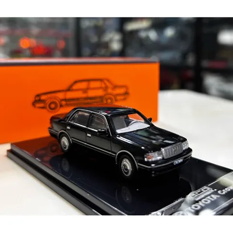 Модель автомобиля HYINUO Crown JZS155 1/64  черная