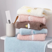 sun prints thicken bath towel skin friendly and highly absorbent face bath towel bathroom spa sauna towels for home
