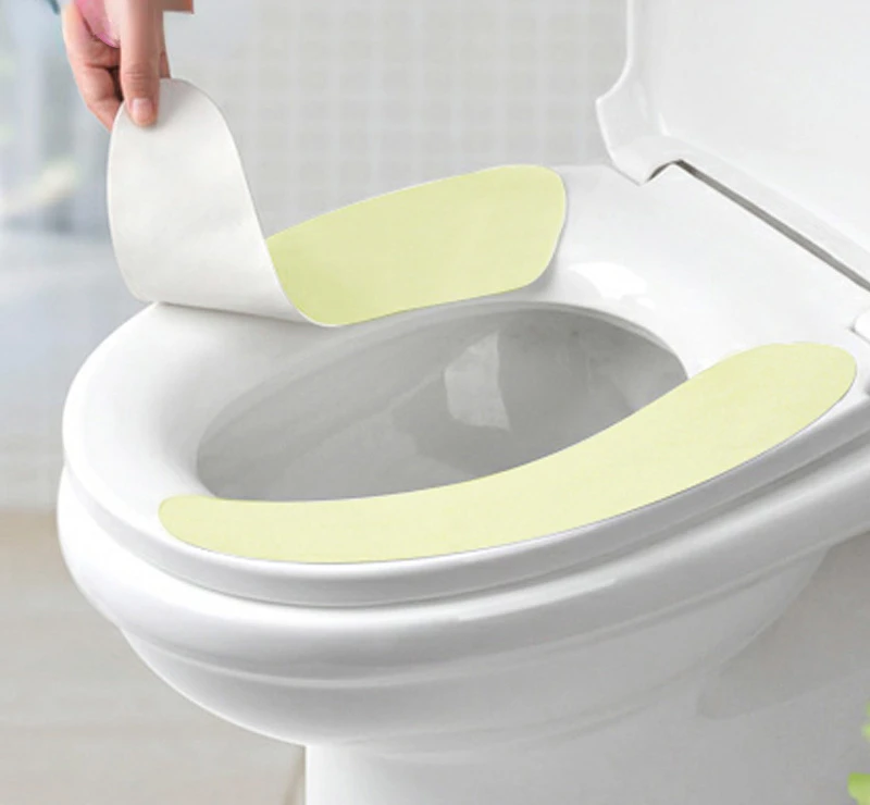 

2022New Comfortable Artificial Fiber Washable Bathroom Toilet Seat Cover Mat Lid Closestool Cloth