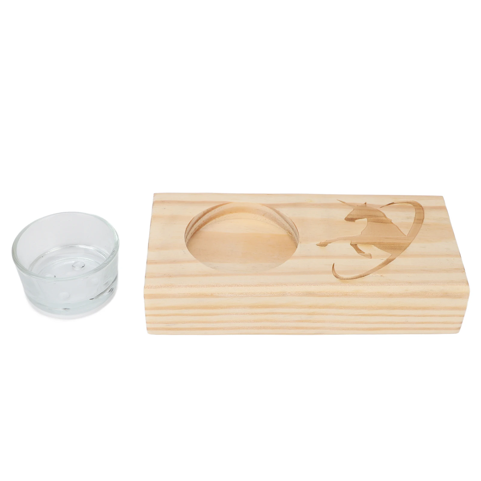 

Exquisite Candle Holder Log Aromatherapy Candle Holder Desktop Candlestick Decoration