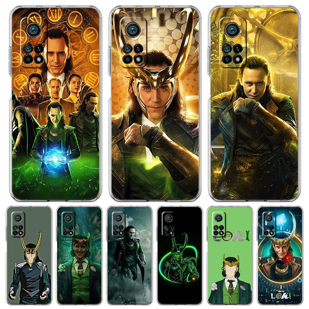 

Чехол для телефона Avenger Loki, мягкий прозрачный чехол для Xiaomi Mi Poco F3 X3 X4 GT NFC M3 M4 11 Ultra 12 11X 11i Pro Lite