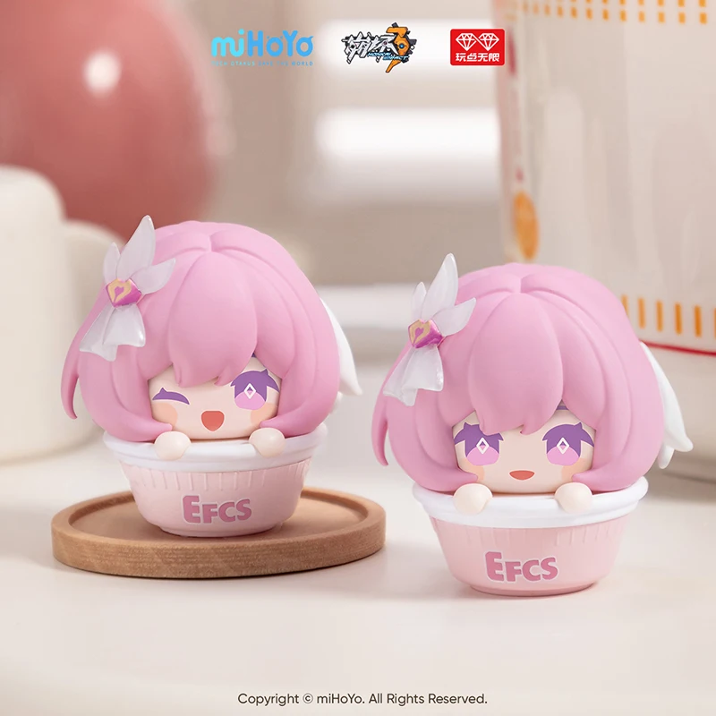 Фото Фигурки героев Honkai Impact 3, модель Aponia Eden Griseo Fu Hua Su Elysia, штабелируемые игрушки, серия лапши быстрого приготовления, оригинал №2
