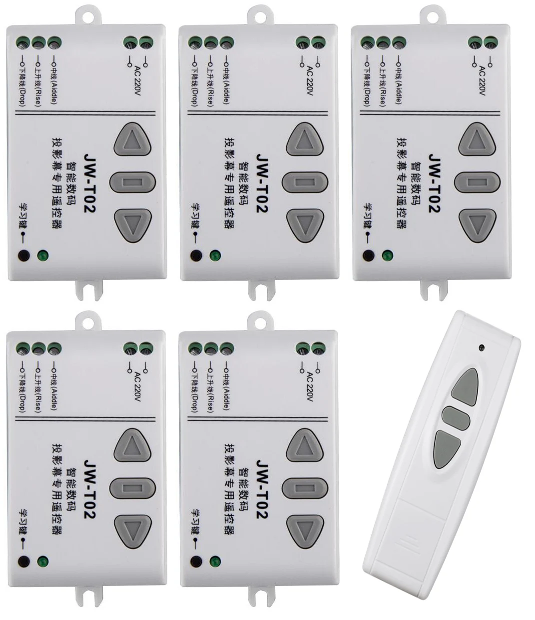 AC 220 В 433 МГц интеллектуальная цифровая RF беспроводная система дистанционного