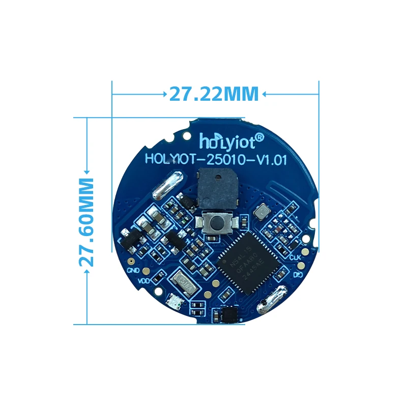 Фото nRF54L15 Ble 6,0 маяк с датчиком акселерометра и зуммером, модуль Ble низкой мощности, устройство для отслеживания активов в помещении №3