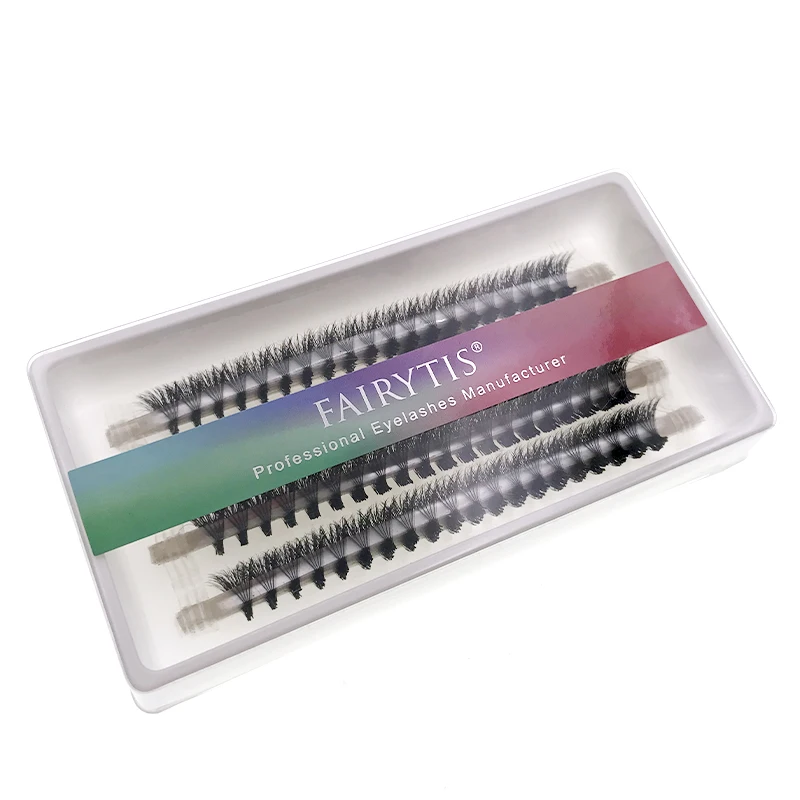 FAIRYTIS 2400 Fans Point Base Готовые веерные ресницы 5D 6D 8D 10D 12D 14D 16D Искусственная норка
