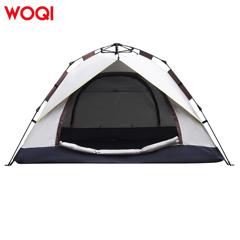 Фото Палатка Woqi, бестселлер, из полиэстера, 6 м, автоматическая, для гостиной, с черным покрытием, однокомнатная, для летнего кемпинга на открытом воздухе №2