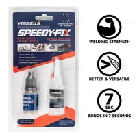 3pcs 7 seconds speedy fix powder adhesive quick bonding glue repair fill reinforcing dual water resistance sealants