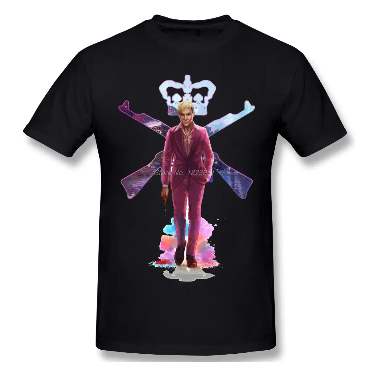

Pagan Min Premium T-Shirt Funny Tees Summer O Neck Cotton Far Cry Clothes Humor TShirt Tshirt Harajuku Streetwear