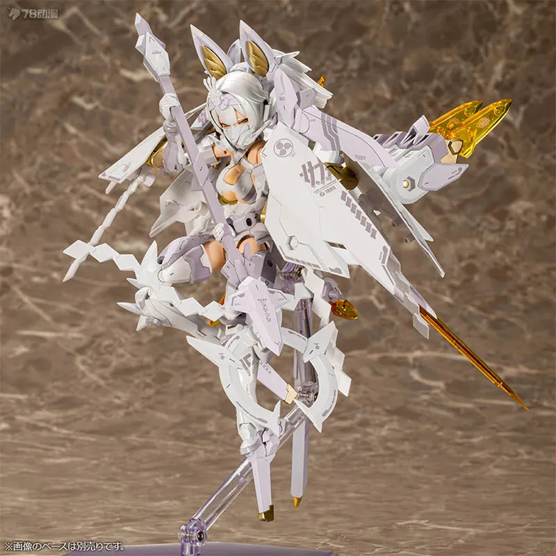 Kotobukiya OriginalMEGAMI DEVICE ASRA TAMAMONOMAE HAKUMEN KONMOU аниме фигурка в сборе модель игрушки подарки