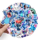 50 шт.компл. disney Лило и наклейки Стич мультфильм аниме фигурка Стич граффити водостойкие наклейки детские игрушки декоративная наклейка
