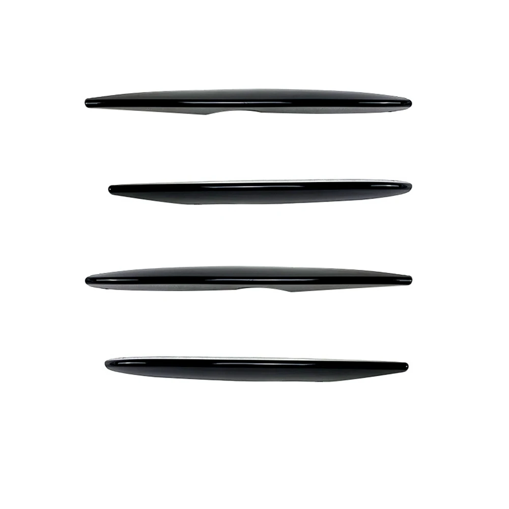 

Front Bumper Splitter Spoiler Body Canards Cover Trim for Mercedes-Benz GLC-Class X253 2016-2019 GLC300 Black