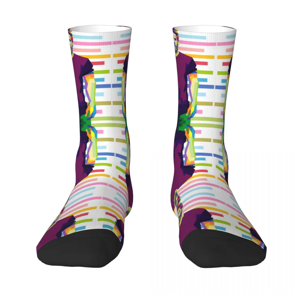 Новинка 19 эластичные носки для празднования Lionel и Andrﾩs Месси Аргентина № 10 Коза