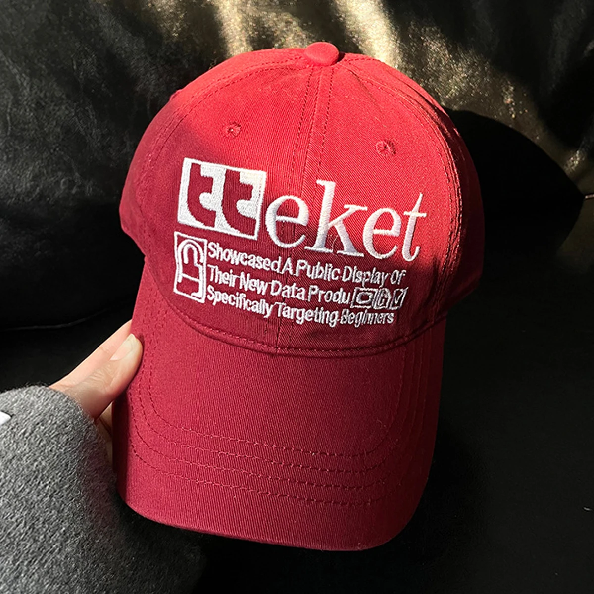 MCAXAR винтажные бейсболки из полиэстера