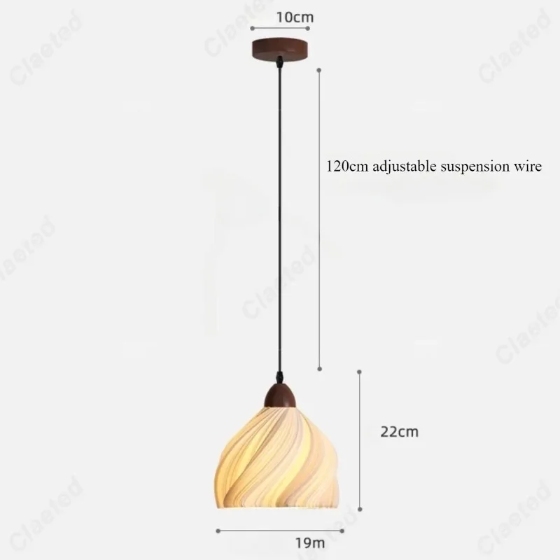 Винтажный светодиодный подвесной светильник для работы по дереву E27 домашняя