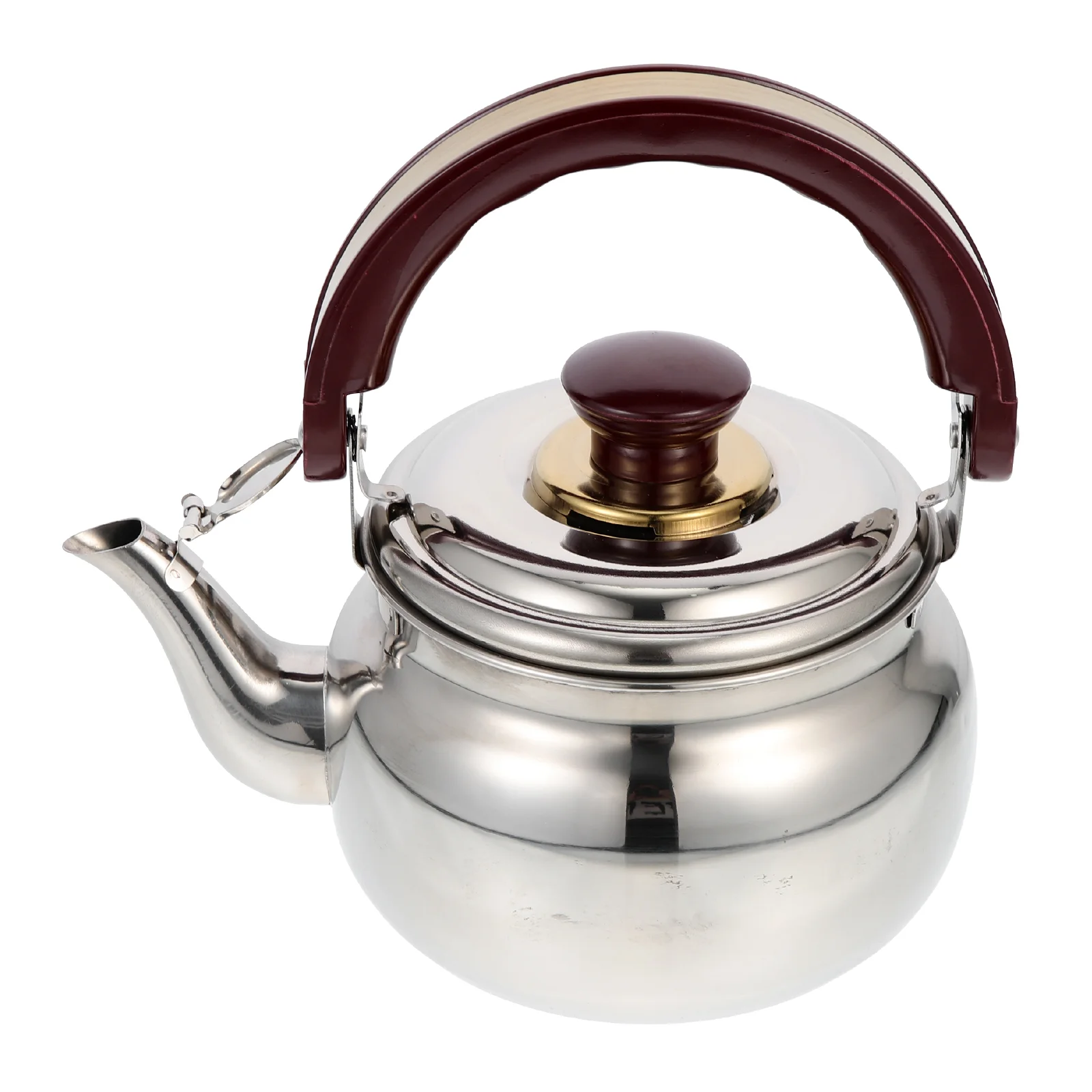 

Kettle Tea Teapot Stovesteel Stainlesswater Stovetop Boiler Pot Camping Electric Whistling Pots Inductionmetal Kettles Leaf
