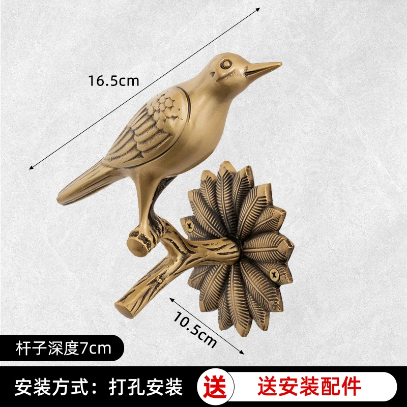 

Ретро вешалка для полотенец из меди