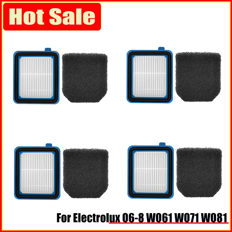 

Сменные аксессуары, запасные части, фильтр HEPA от пыли для Electrolux Q6-8 WQ61 WQ71 WQ81, фильтры для пылесоса, аксессуары