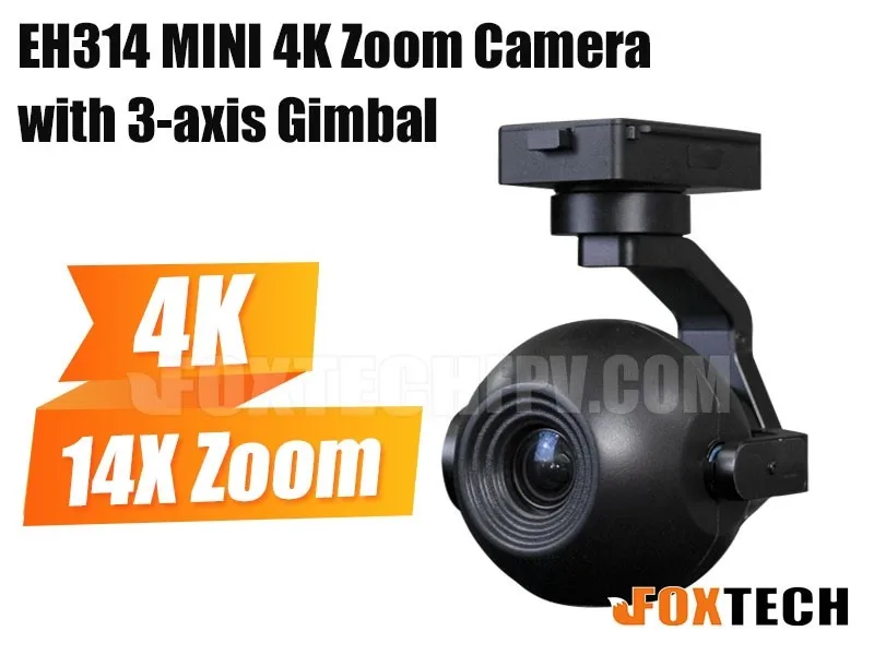 

EH314 MINI 4K Zoom Camera with 3-axis Gimbal