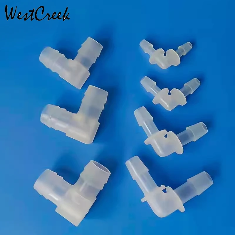 WESTCREEK 1 6 2 4 3 9 мм трубка L-образной формы пластиковый угловой фитинг для шланга