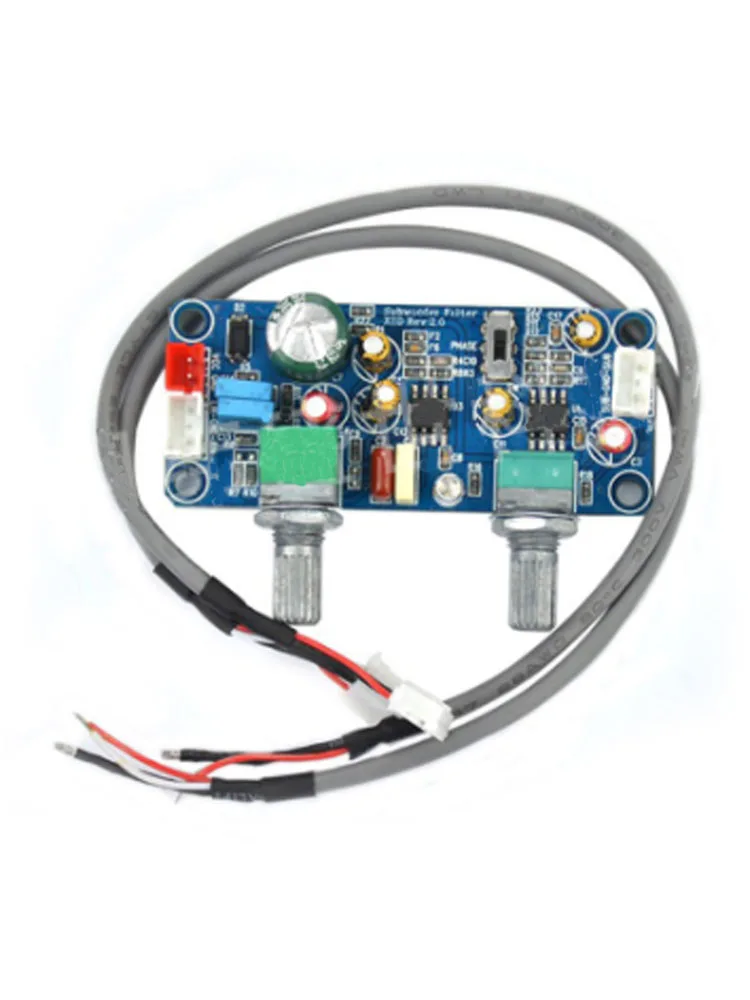 Низкочастотный фильтр басовый сабвуфер плата предварительного усиления